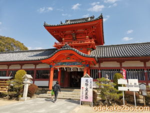 伊佐爾波神社(いさにわじんじゃ)は道後温泉本館のすぐ近くの守り神